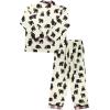 imageLazy One Family Bear ButtonDown Adult Pajama Set Classic ButtonDown Shirt and Pants Pjs Animal Bear