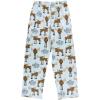 imageLazy One Funny Moose Pajama Pants for Men Mens Separate Bottoms Lounge PantsDont Moose Blue Pajama Pants