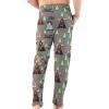 imageLazy One Funny Moose Pajama Pants for Men Mens Separate Bottoms Lounge PantsMay the Forest Be With You Pajama Pants