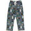 imageLazy One Funny Moose Pajama Pants for Men Mens Separate Bottoms Lounge PantsMay the Forest Blue Pajama Pants