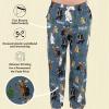 imageLazy One Funny Moose Pajama Pants for Men Mens Separate Bottoms Lounge PantsMay the Forest Blue Pajama Pants