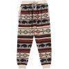 imageLazy One Mens Jogger Sweatpants Cozy Warm PocketsBuffalo Fair Isle Mens Jogger