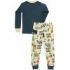 imageLazy One Warm LongSleeve PJ Sets for Girls and Boys Cozy Comfy Funny Kids Pajama Sets Animal Bear ampamp MooseBorn Wild Pajama Sets