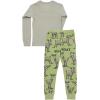 imageLazy One Warm LongSleeve PJ Sets for Girls and Boys Funny Kids Pajama Sets Cozy ComfyThe Goat Pajama Sets