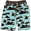 imageLazy One Womens Bermuda Shorts with Elastic Waistband and Scoop Pockets Animal Designs XSXLBearly Awake Bermuda Shorts