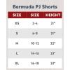 imageLazy One Womens Bermuda Shorts with Elastic Waistband and Scoop Pockets Animal Designs XSXLBearly Awake Bermuda Shorts