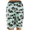 imageLazy One Womens Bermuda Shorts with Elastic Waistband and Scoop Pockets Animal Designs XSXLBearly Awake Grey Bermuda Shorts