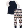 imageLazy One Womens Soft Casual Pajama Leggings and Tall Tee Sets With Cute Fun Prints Cute Womens Pajama SetsBuffalo Fair Isle Legging Set