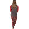 imageLazy One Womens Soft Casual Pajama Leggings and Tall Tee Sets With Cute Fun Prints Cute Womens Pajama SetsDont Wake the Bear Pajama Set