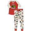 imageLazy One Womens Soft Casual Pajama Leggings and Tall Tee Sets With Cute Fun Prints Cute Womens Pajama SetsHappy Camper Pajama Set