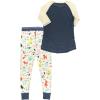 imageLazy One Womens Soft Casual Pajama Leggings and Tall Tee Sets With Cute Fun Prints Cute Womens Pajama SetsRuff Night Pajama Set
