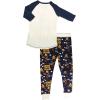 imageLazy One Womens Soft Casual Pajama Leggings and Tall Tee Sets With Cute Fun Prints Cute Womens Pajama SetsSmore Sleep Pajama Set