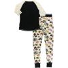 imageLazy One Womens Soft Casual Pajama Leggings and Tall Tee Sets With Cute Fun Prints Cute Womens Pajama SetsSushi Legging Set