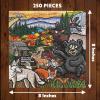 imageLazyOne Outdoor Puzzles Jigsaw Puzzles for Adults and Kids 100 250 500 Piece Puzzle for The Whole Family Great OutdoorsSmoky Mtn National Park