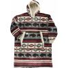 imageLazyOne Oversized Blanket Hoodie Oversized Hoodies for Women and Men One Size Fits All Wearable BlanketsBuffalo Fair Isle