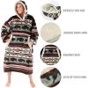 imageLazyOne Oversized Blanket Hoodie Oversized Hoodies for Women and Men One Size Fits All Wearable BlanketsBuffalo Fair Isle