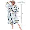 imageLazyOne Oversized Blanket Hoodie Oversized Hoodies for Women and Men One Size Fits All Wearable BlanketsCatitude