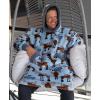 imageLazyOne Oversized Blanket Hoodie Oversized Hoodies for Women and Men One Size Fits All Wearable BlanketsDont Moose With Me