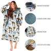 imageLazyOne Oversized Blanket Hoodie Oversized Hoodies for Women and Men One Size Fits All Wearable BlanketsDont Moose With Me