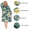 imageLazyOne Oversized Blanket Hoodie Oversized Hoodies for Women and Men One Size Fits All Wearable BlanketsLabs