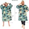 imageLazyOne Oversized Blanket Hoodie Oversized Hoodies for Women and Men One Size Fits All Wearable BlanketsLabs