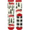 imageLazyOnes Men and Womens Novelty Crew Socks Funny Gifts For Men and Women Christmas SocksChristmas Truck