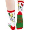 imageLazyOnes Men and Womens Novelty Crew Socks Funny Gifts For Men and Women Christmas SocksLights Out