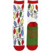 imageLazyOnes Men and Womens Novelty Crew Socks Funny Gifts For Men and Women Christmas SocksLights Out