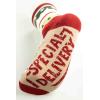 imageLazyOnes Men and Womens Novelty Crew Socks Funny Gifts For Men and Women Christmas SocksSpecial Delivery