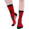 imageLazyOnes Men and Womens Novelty Crew Socks Funny Gifts For Men and Women Christmas SocksStriped Tree