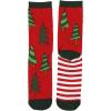 imageLazyOnes Men and Womens Novelty Crew Socks Funny Gifts For Men and Women Christmas SocksStriped Tree