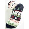 imageLazyOnes Men and Womens Novelty Crew Socks Funny Gifts For Men and Women Christmas SocksTree Fair Isle