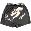 imageLazy One Funny Animal Boxers Novelty Boxer Shorts Humorous Underwear Gag Gifts for Men Dinosaur Bones Fossil TRex Ex Stinked Small