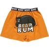 imageLazy One Funny Animal Boxers Novelty Boxer Shorts Hunorous Kids Underwear Gag Gifts for BoysBear Bum Orange Kid Boxer