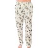 Cream Moosletoe Pajamas Pants