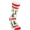 imageLazyOnes Men and Womens Novelty Crew Socks Funny Gifts For Men and Women Christmas SocksChristmas Truck