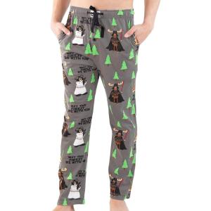 imageLazy One Funny Moose Pajama Pants for Men Mens Separate Bottoms Lounge PantsMay the Forest Be With You Pajama Pants