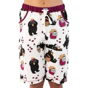 imageLazy One Womens Bermuda Shorts with Elastic Waistband and Scoop Pockets Animal Designs XSXLHuckleberry Bermuda Shorts