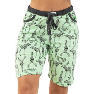 imageLazy One Womens Bermuda Shorts with Elastic Waistband and Scoop Pockets Animal Designs XSXLMoosley Wild Bermuda Short
