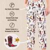 imageLazy One Pajama Pants for Men Mens Separate Bottoms Lounge Pants Western Cowboy Wild Wild Rest Medium