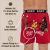 imageLazy One Funny Animal Boxers Humorous Underwear Novelty Boxer Shorts Gag Gifts for MenHappy Camper Boxers