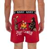 imageLazy One Funny Animal Boxers Humorous Underwear Novelty Boxer Shorts Gag Gifts for MenHappy Camper Boxers