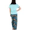 imageLazy One Womens Aquatic Pajama Set  Cute Ocean ampamp Coastal Animal Loungewear for Comfort and FunIm Otterly Exhausted Pajama Set