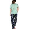 imageLazy One Womens Aquatic Pajama Set  Cute Ocean ampamp Coastal Animal Loungewear for Comfort and FunStuck in Bed Cactus Pajama Set