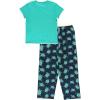 imageLazy One Womens Aquatic Pajama Set  Cute Ocean ampamp Coastal Animal Loungewear for Comfort and FunTurtley Awesome Pajama Set