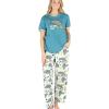 No Wake Zone Manatee Pajama Set