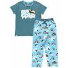 imageLazy One Womens Aquatic Pajama Set  Cute Ocean ampamp Coastal Animal Loungewear for Comfort and FunOut Cold Penguin Pajama Set
