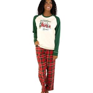 imageLazy One Womens Aquatic Pajama Set  Cute Ocean ampamp Coastal Animal Loungewear for Comfort and FunSnowplace Pajama Set