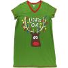 imageLazy One Womens Nightgown Funny VNeck Sleep Shirt for Women Christmas Pajama Shirt Lights Out LXL
