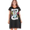 Black Dead Tired Nightshirt